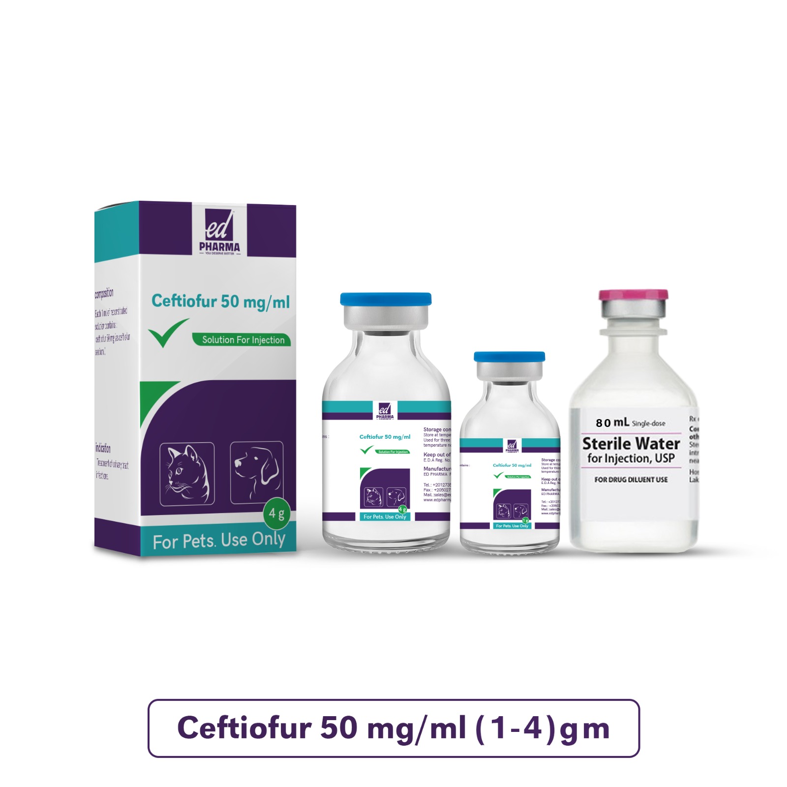 Ceftiofur 50 mg/ml